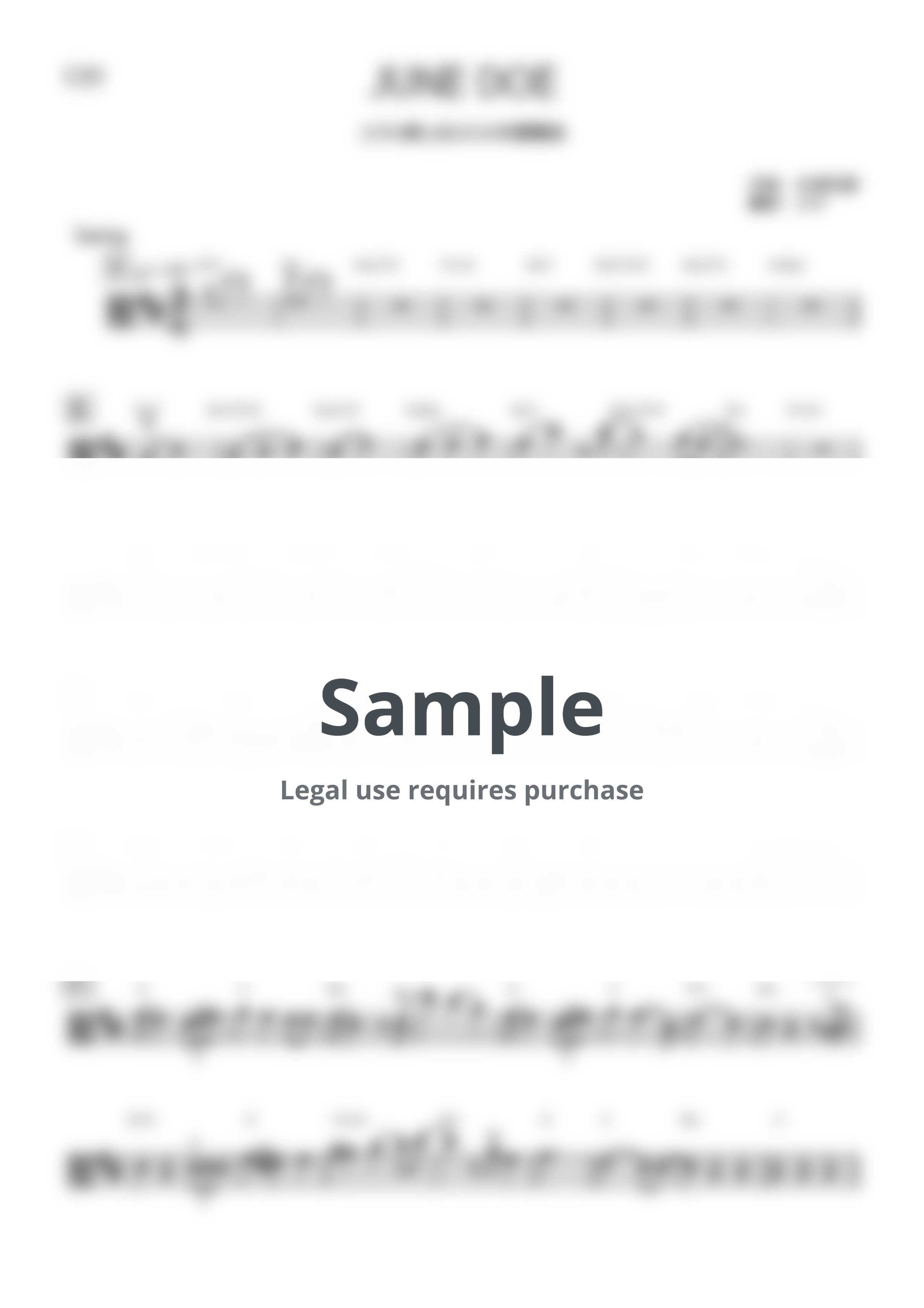 米津玄師 - JANE DOE (フミ子と弾こう会2026年課題曲) by フミ子