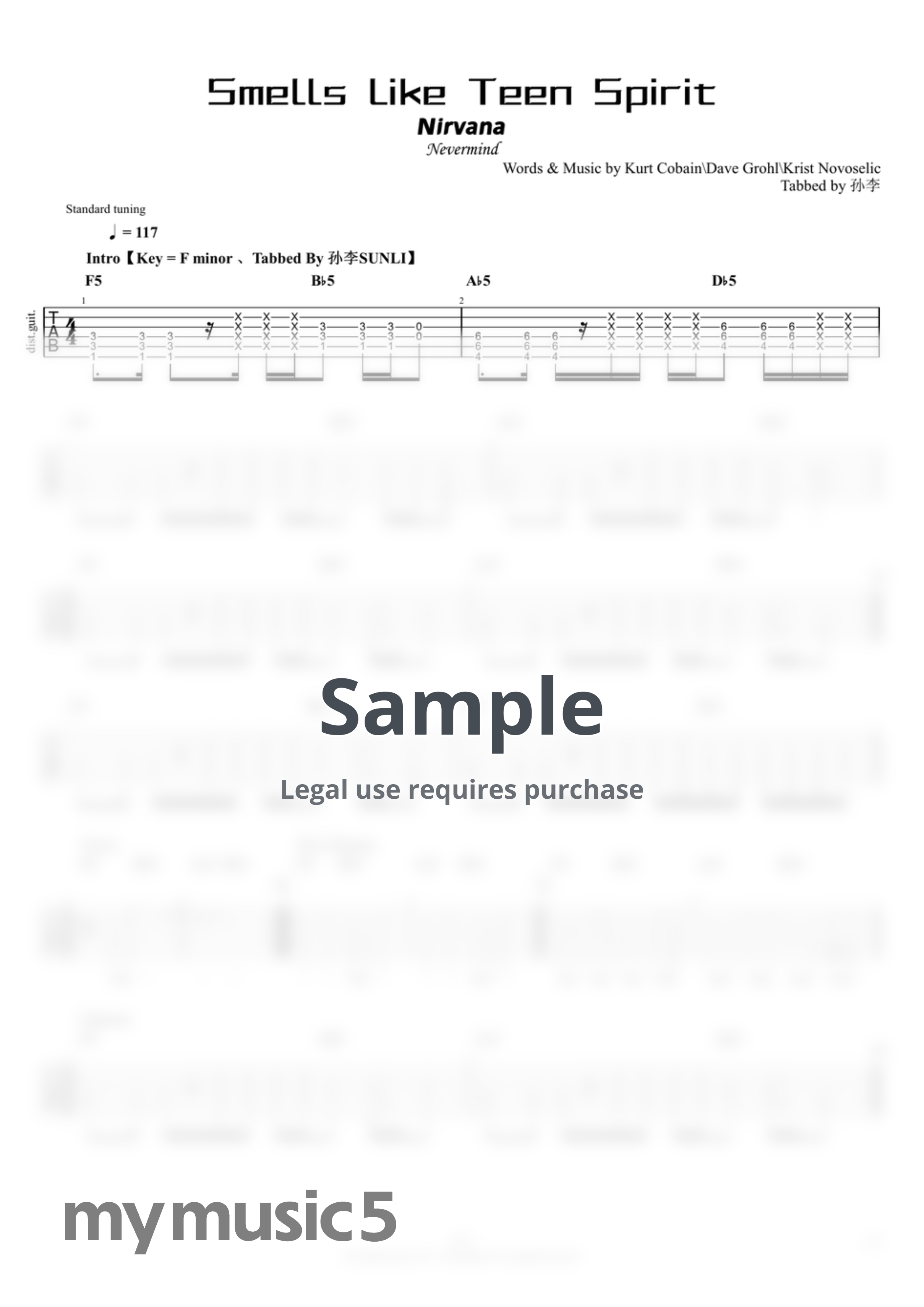 Nirvana - Smells Like Teen Spirit by SUNLI