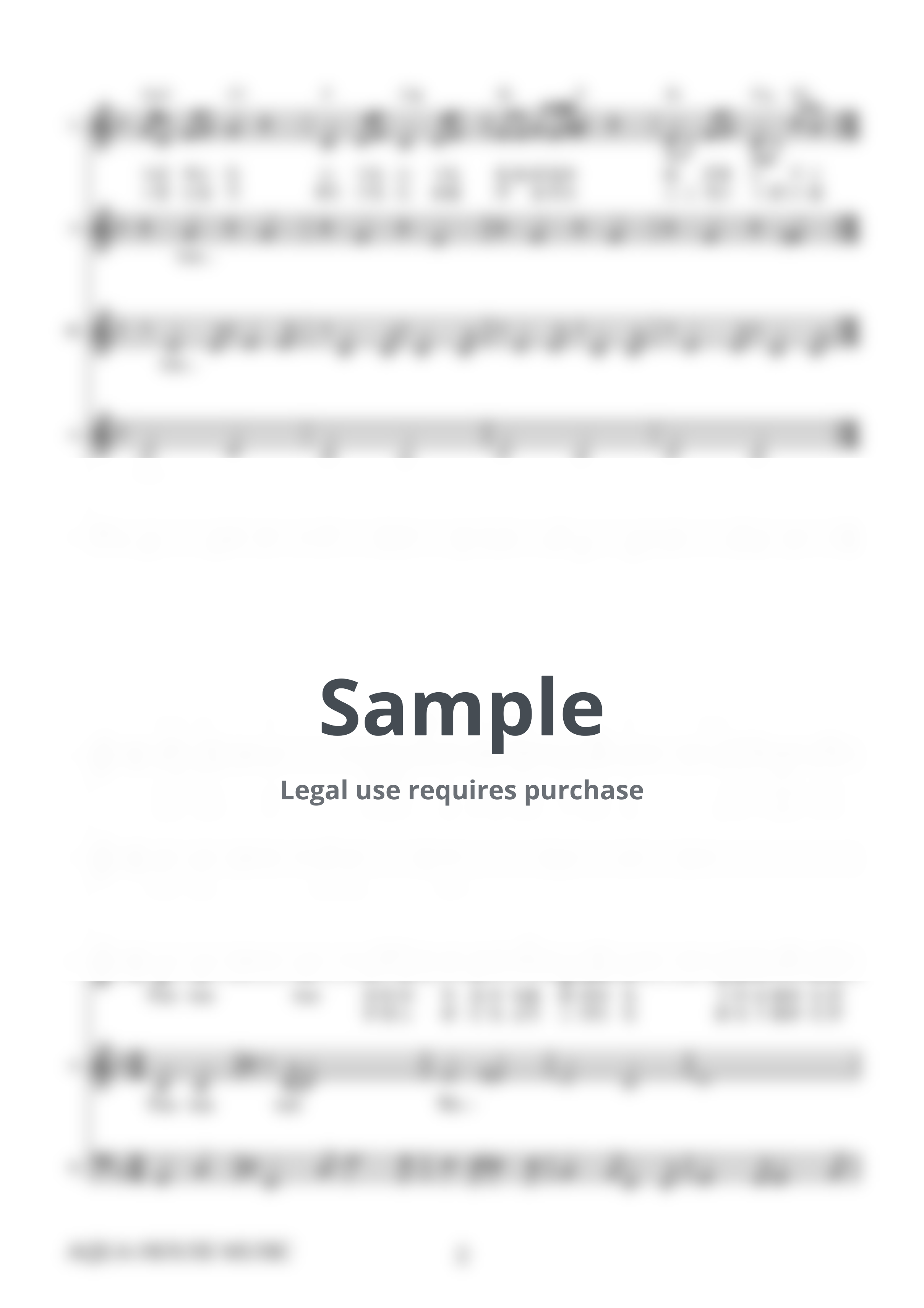 夏川りみ - 涙そうそう (アカペラ楽譜♪５声ボイパなし) by 飯田 亜紗子