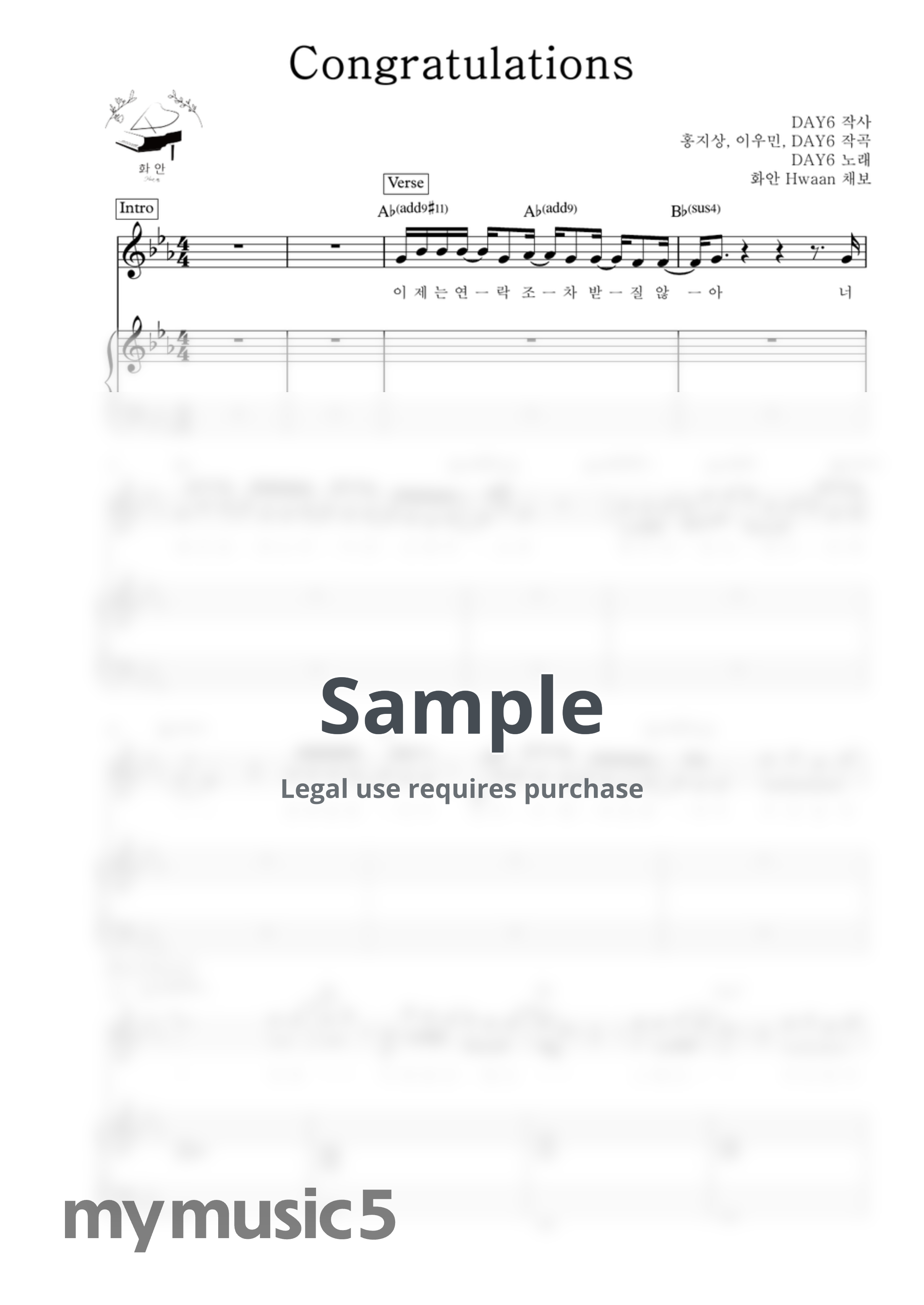 DAY6 - Congratulations (Band ver.) by Hwaan