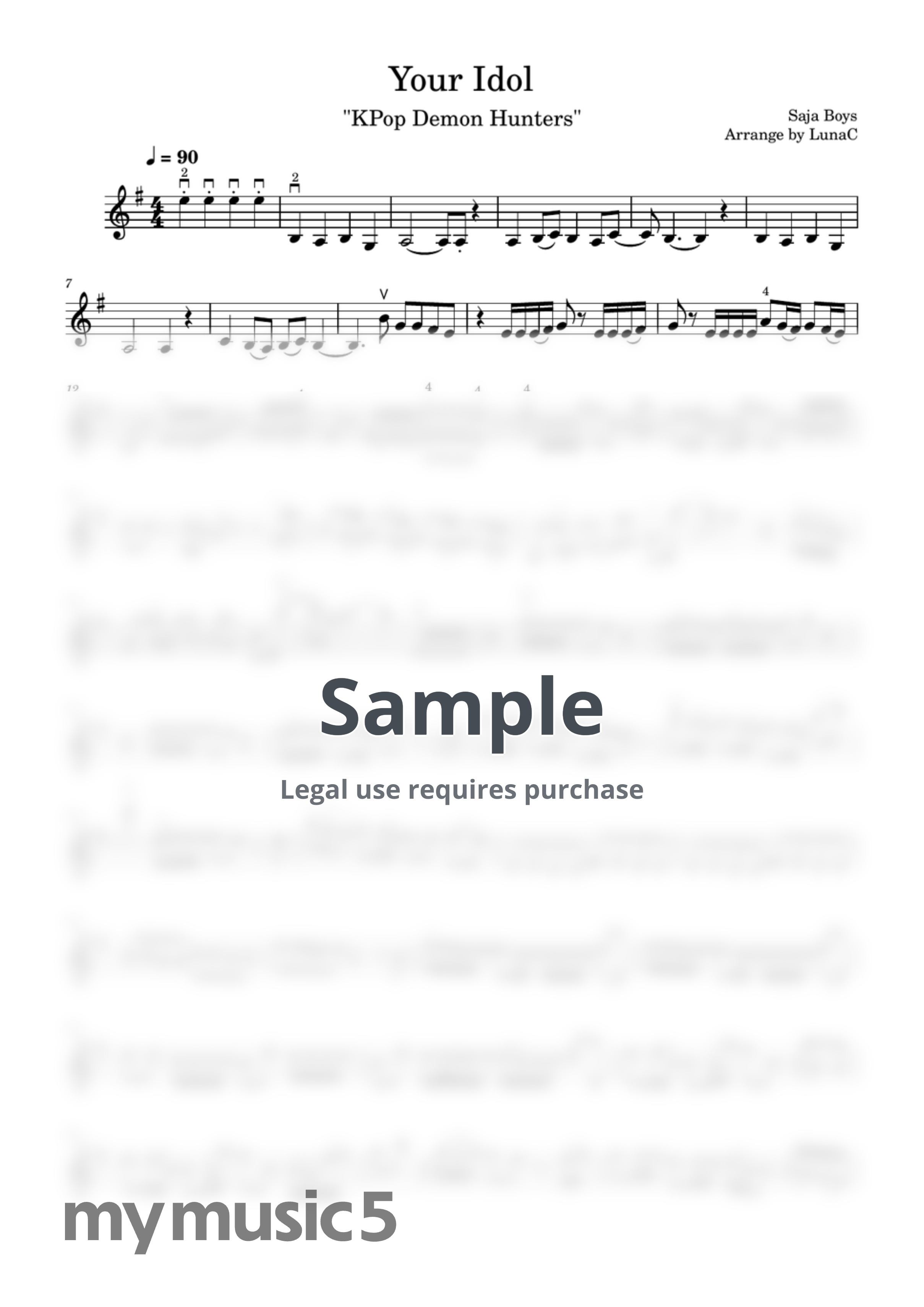 Saja Boys - Your Idol by LunaC