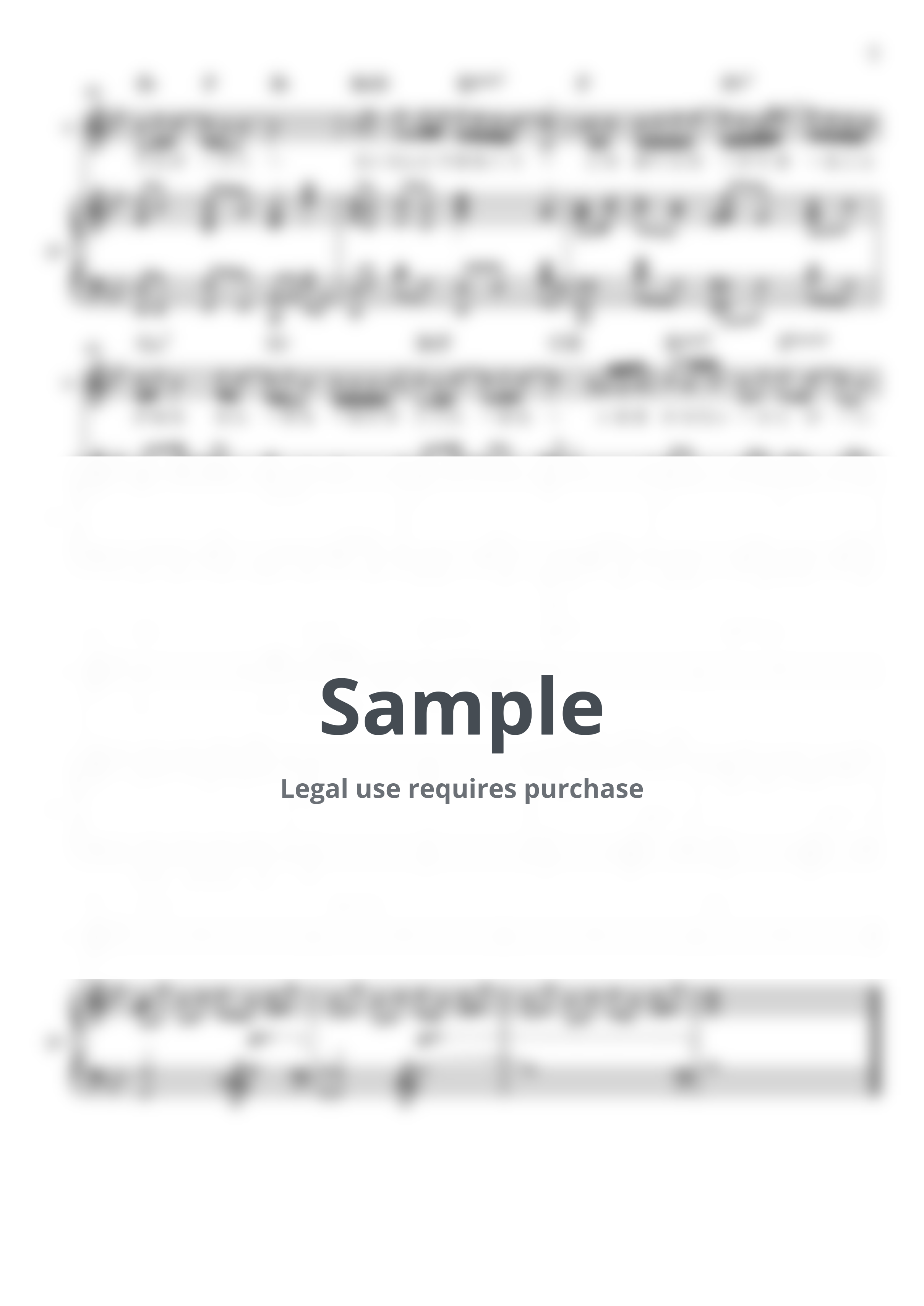 TENBLANK - 永遠前夜（ピアノ弾き語り） (グラスハート 挿入歌) by miiの楽譜棚