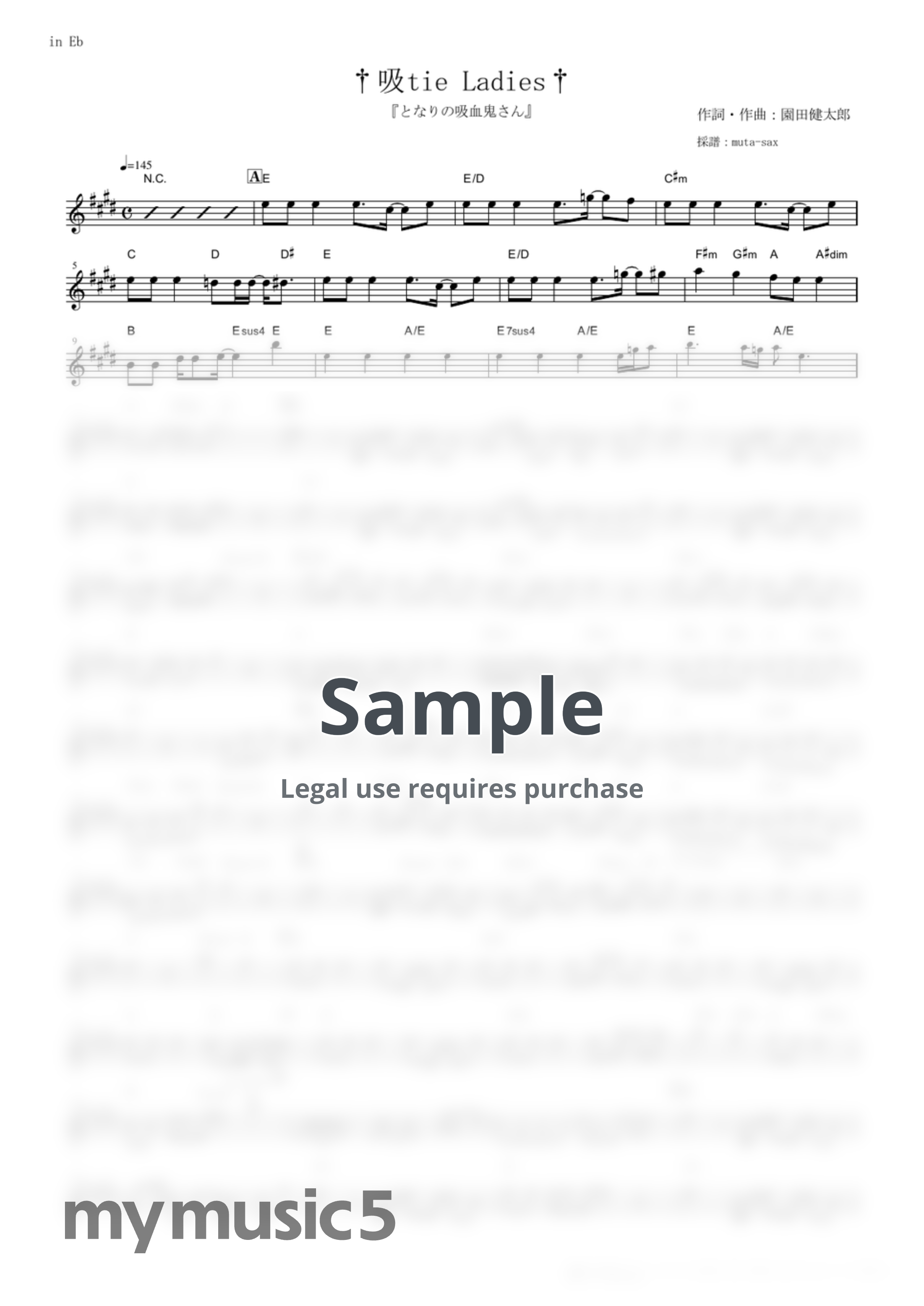 Sophie Twilight (Miyu Tomita), Akari Amano (Yuu Sasahara), Hinata Natsuki (Lynn), Elly (Azumi Waki) - †Kyuutie Ladies† (Ms. Vampire who lives in my neighborhood. / in Eb) by muta-sax