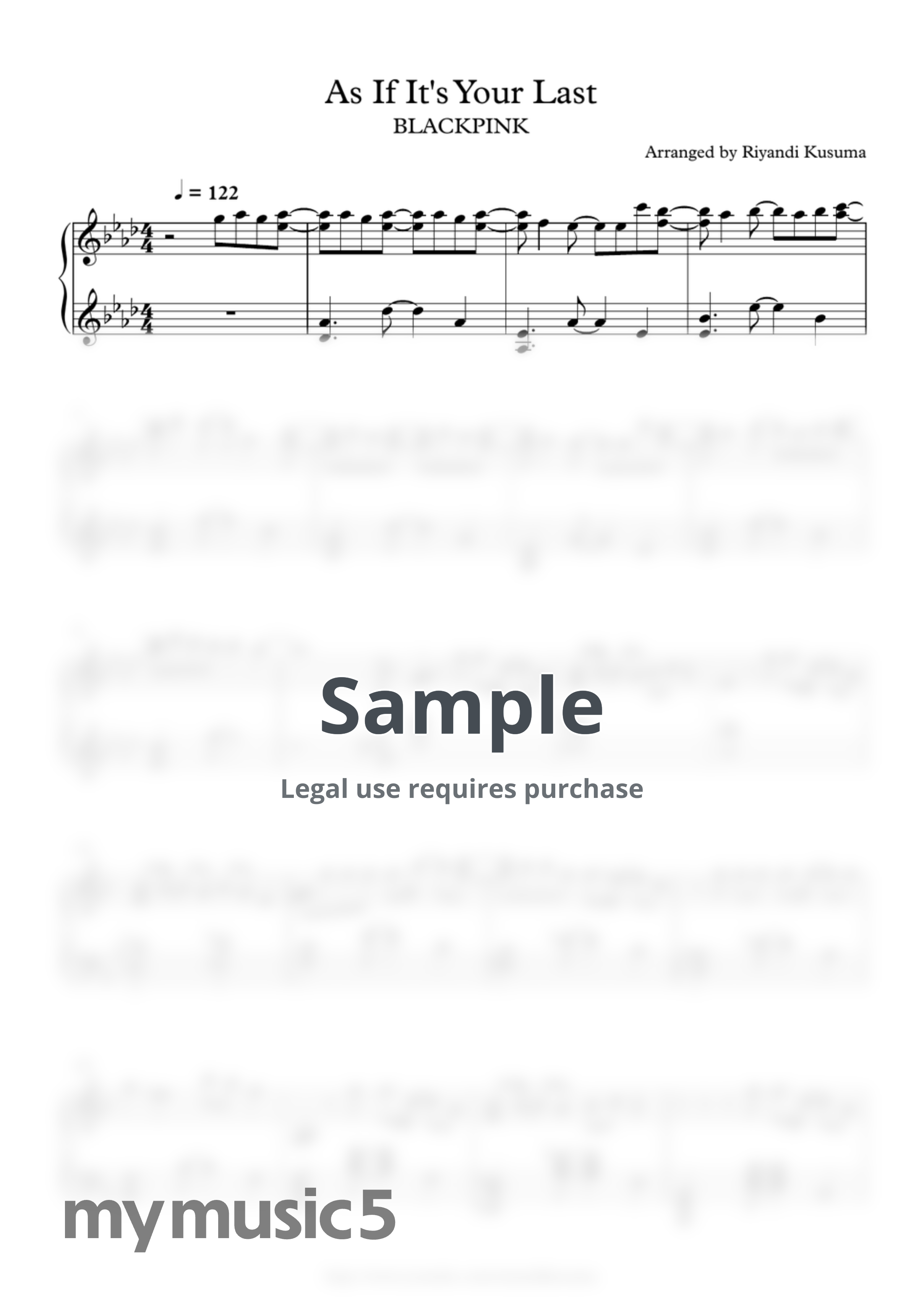 Blackpink - As If It's Your Last by Riyandi Kusuma