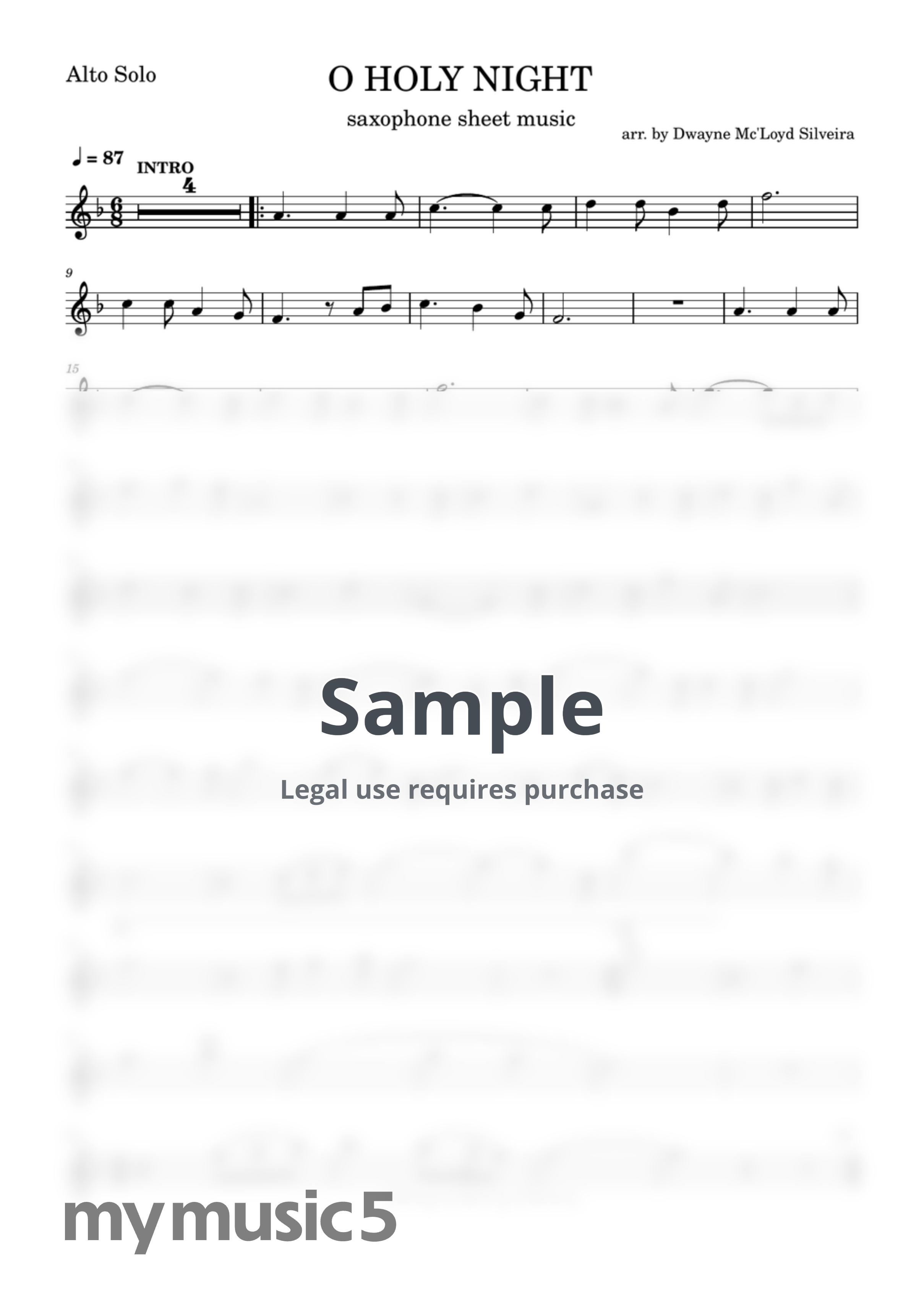 Mariah Carey - O Holy Night (Karaoke included) by Dwayne Mc'Loyd Silveira