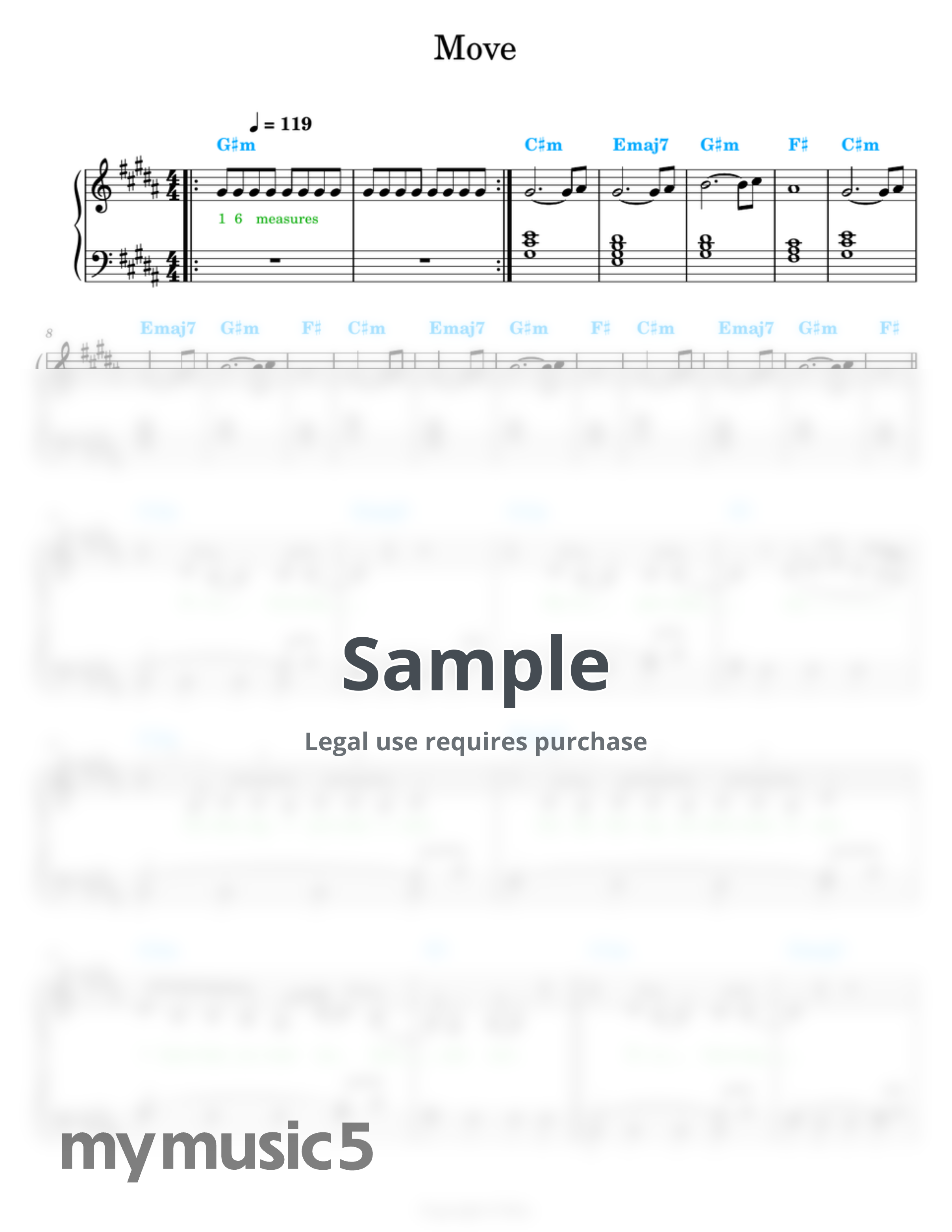 Adam Port - Move (With lyrics and chords) by Rita B
