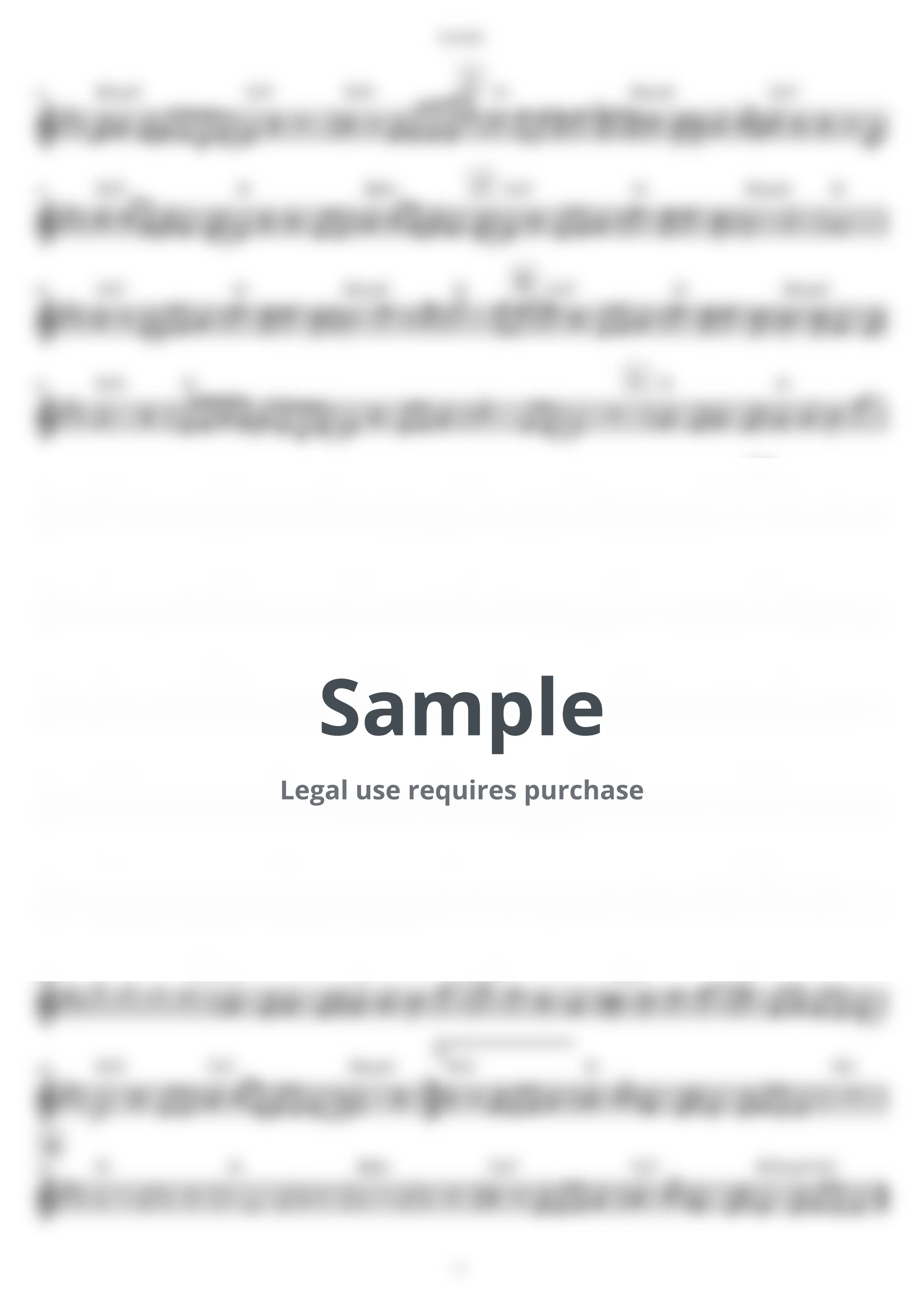 Tsuzuri - NAME (The Girl I Like Forgot Her Glasses / in Bb) by muta-sax