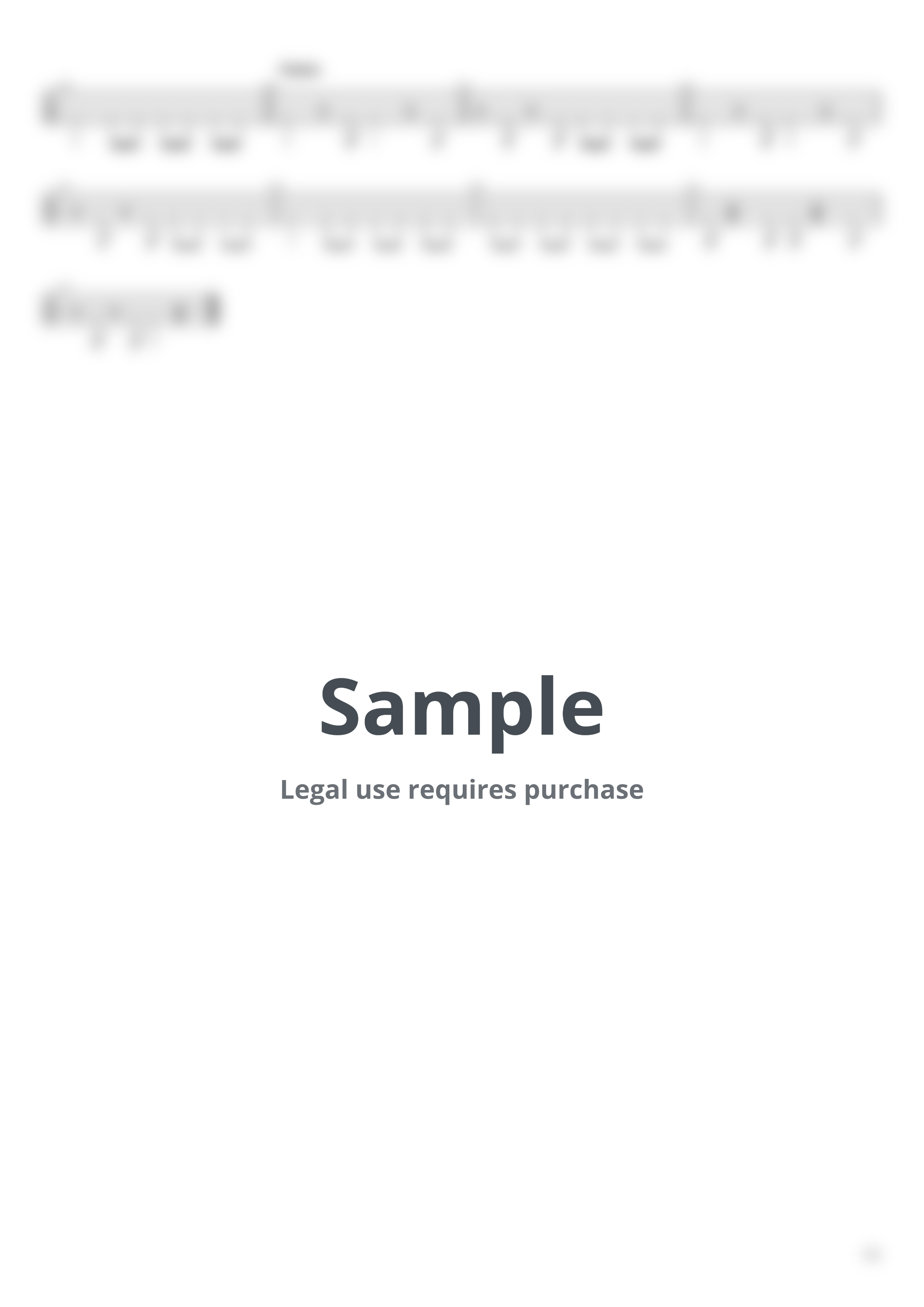 KANA-BOON - Song of the Dead (Bass TAB) by Muya