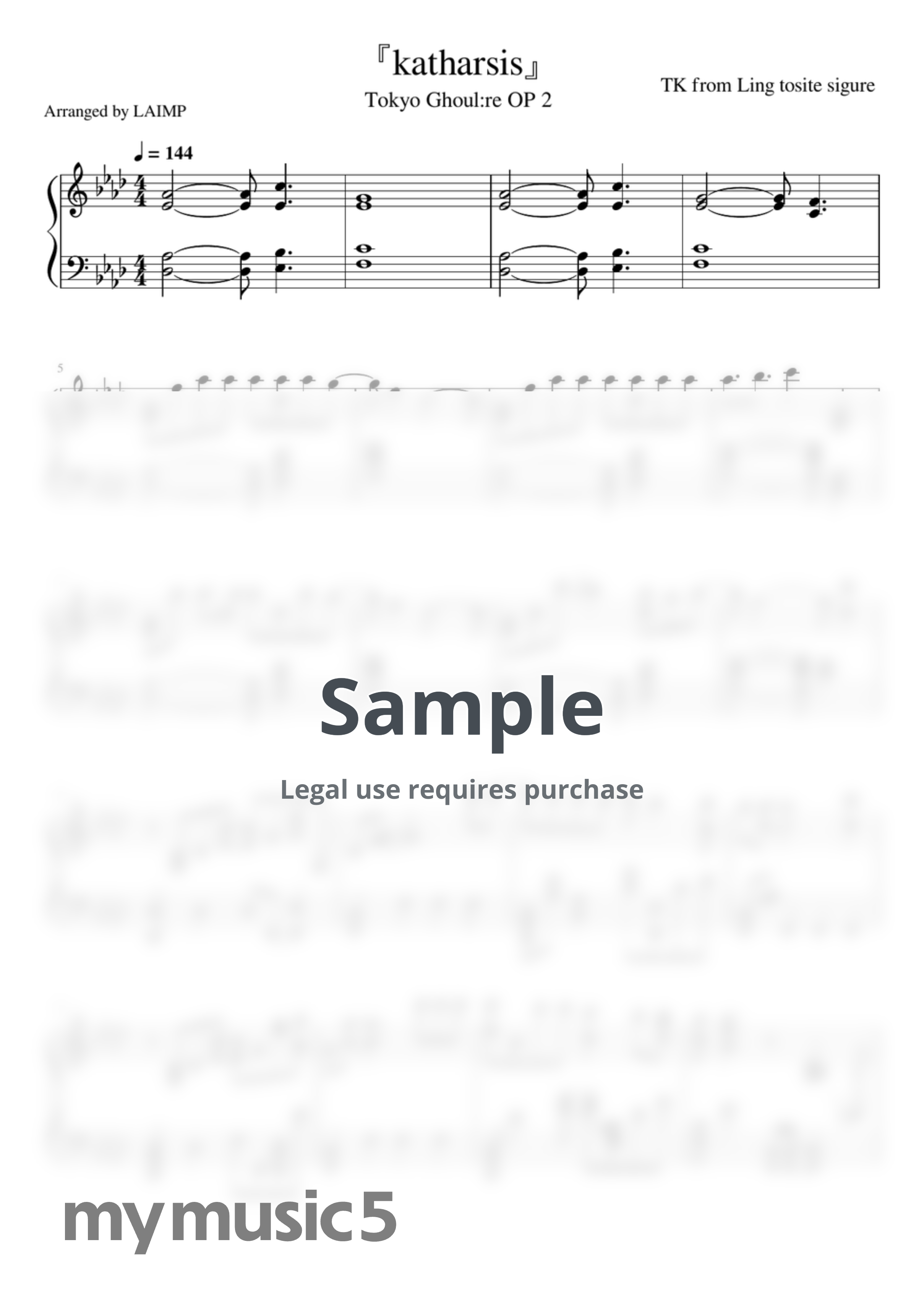 TK from Ling tosite sigure - katharsis by LAIMP