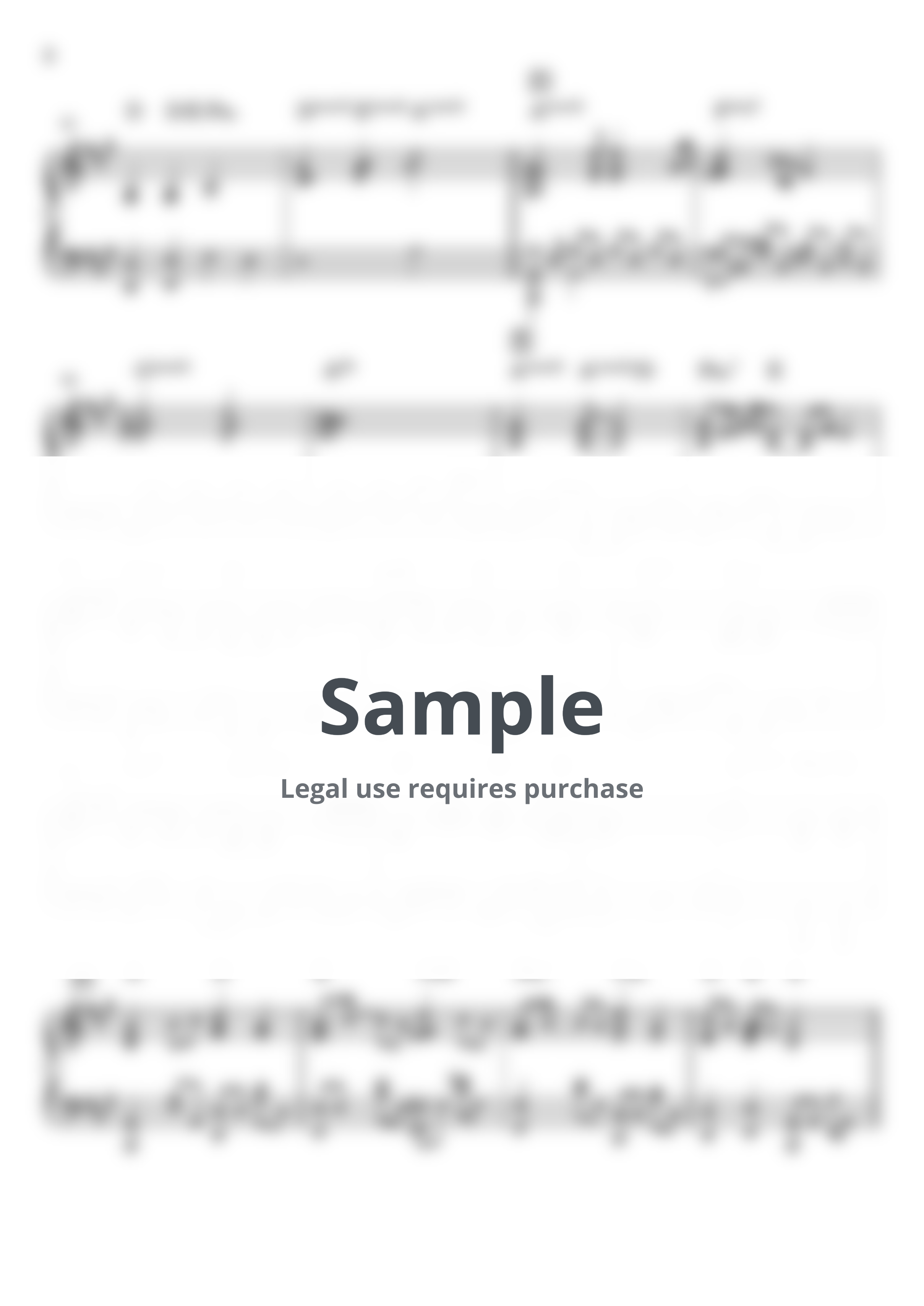 TENBLANK - 永遠前夜（ピアノ弾き語り） (グラスハート 挿入歌) by miiの楽譜棚
