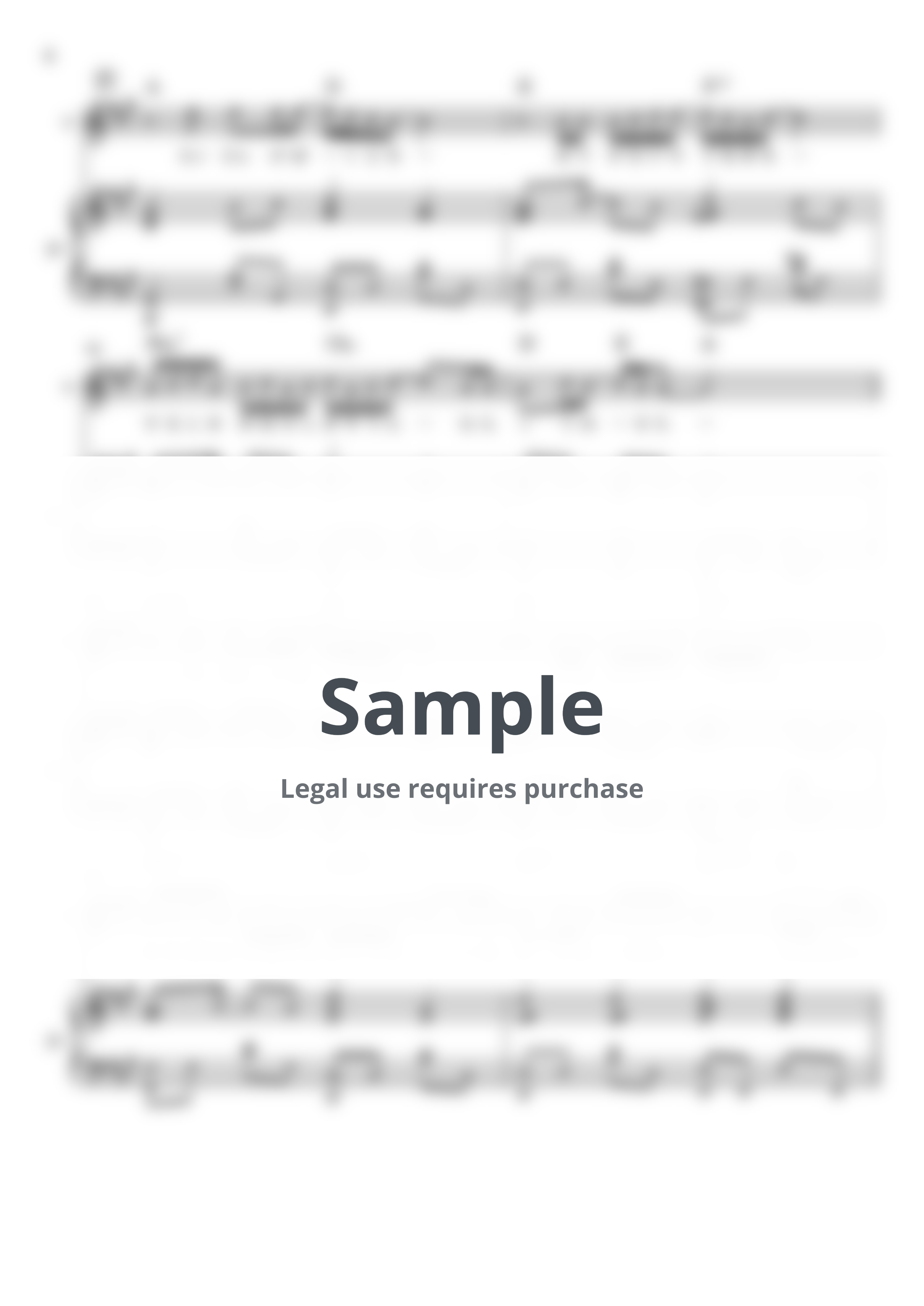 TENBLANK - 永遠前夜（ピアノ弾き語り） (グラスハート 挿入歌) by miiの楽譜棚