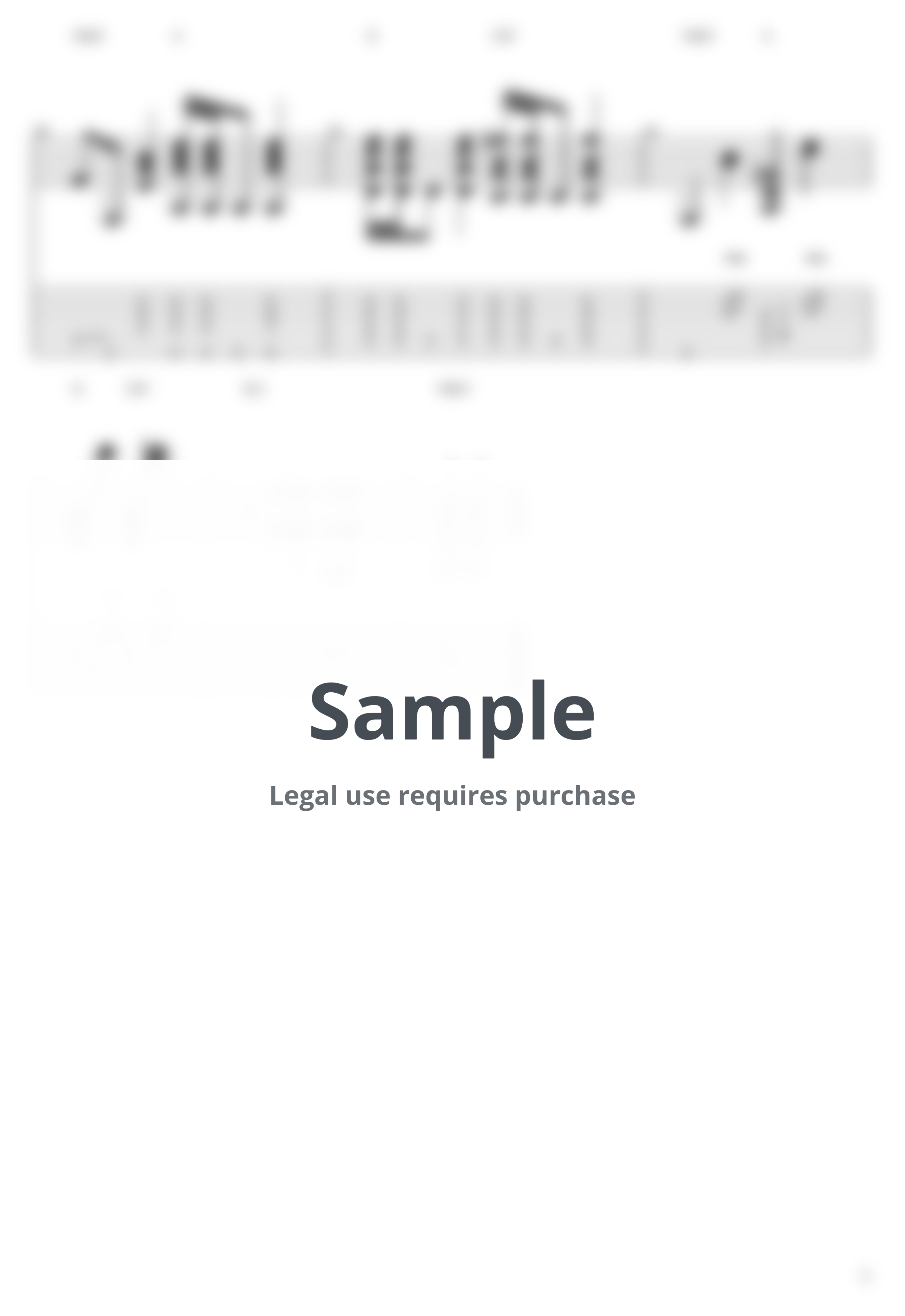 King Gnu - SPECIALZ (OP size) by guitar cover with tab