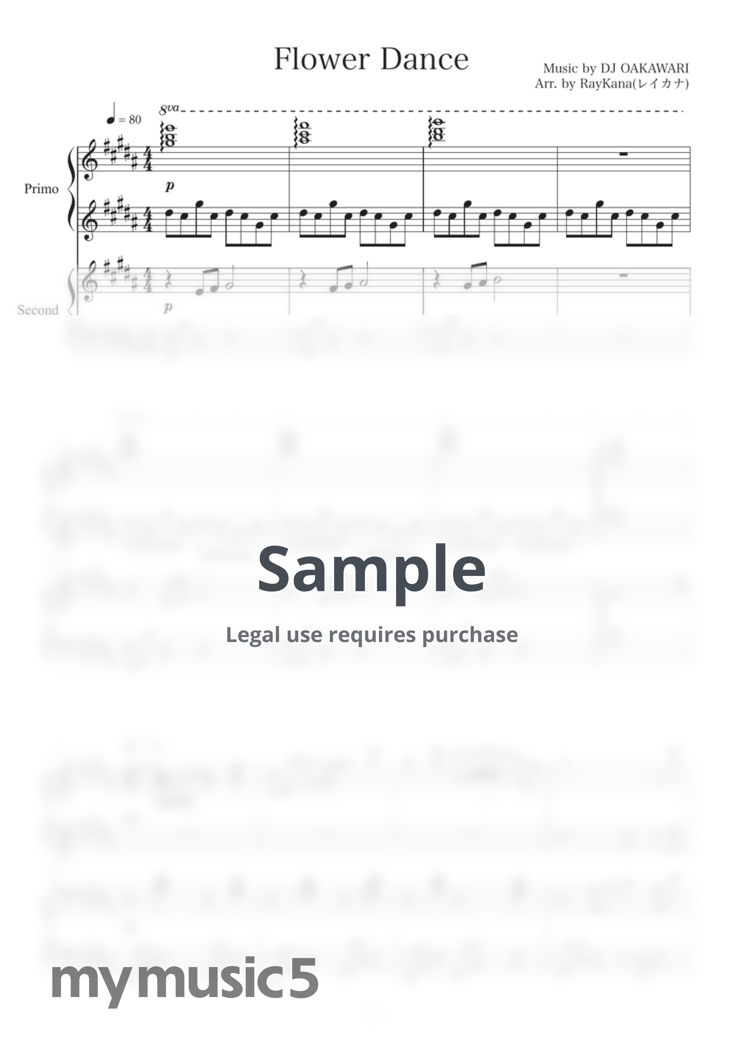 DJ OKAWARI - Flower Dance by RayKana レイカナ