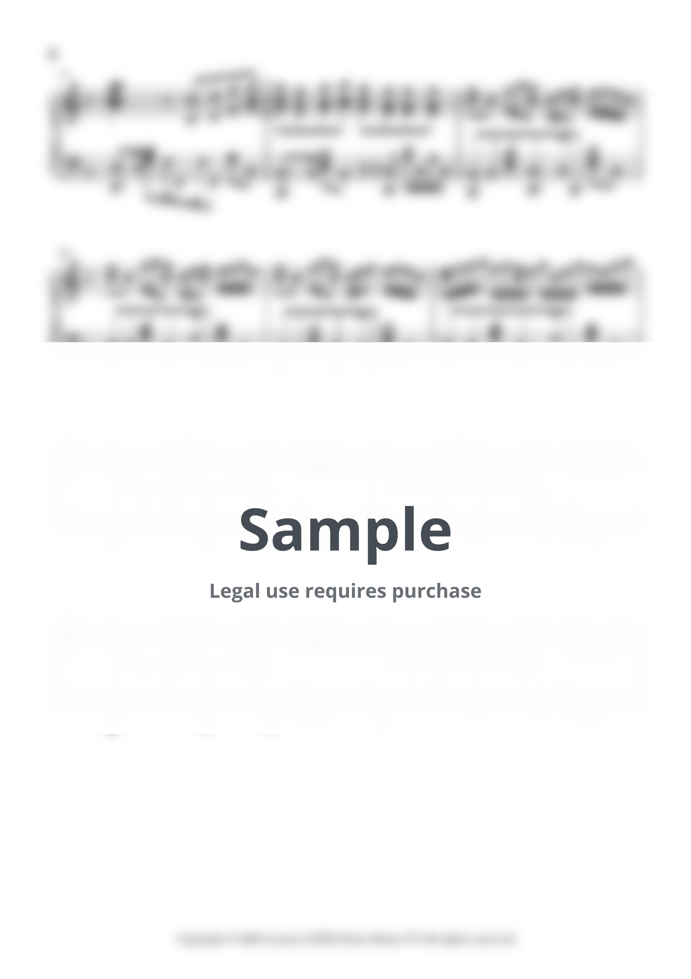 優里 yuuri - アストロノーツ by Leisure (OOR) Piano Sheets YT