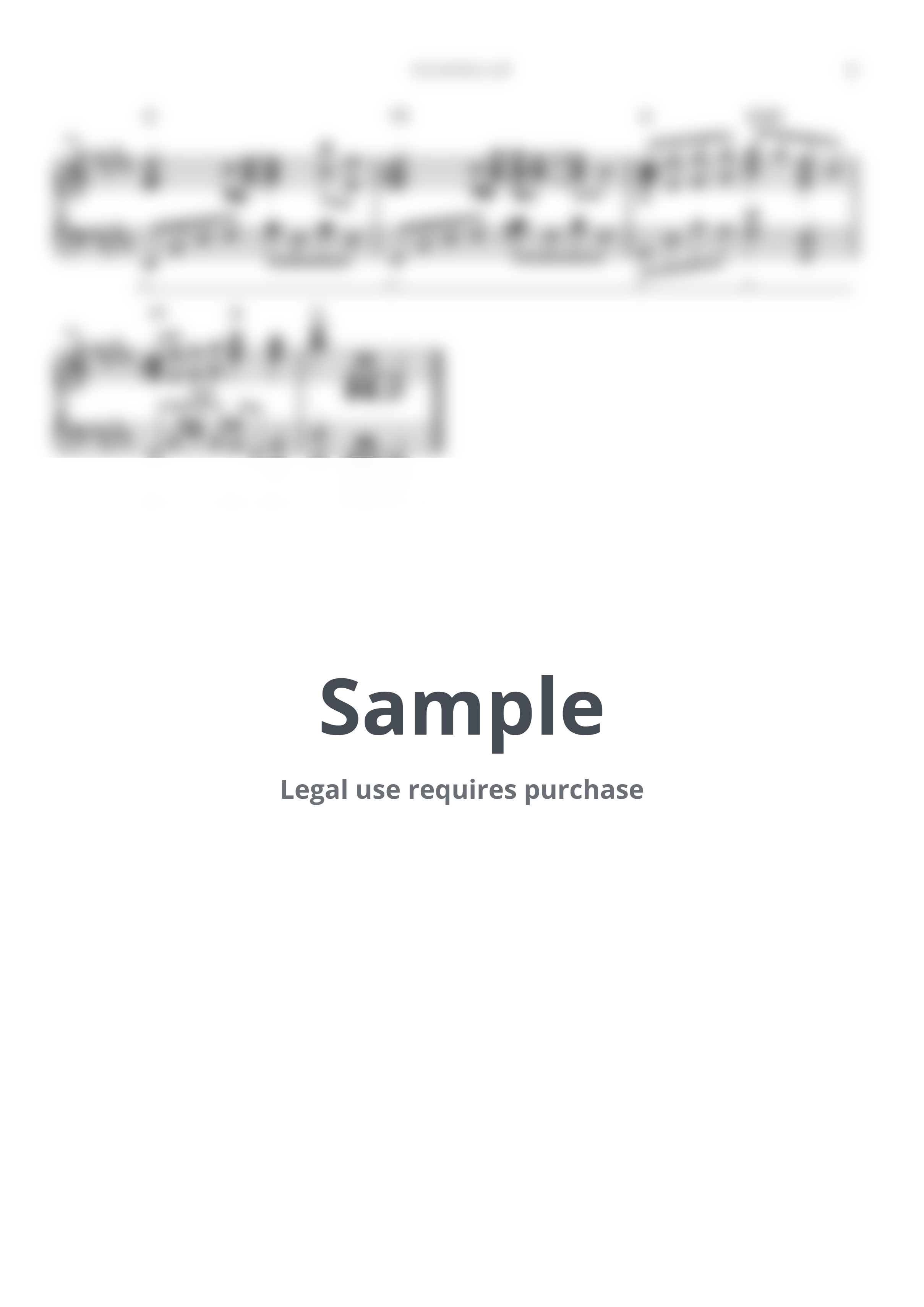 back number - Christmas Song by THETA PIANO