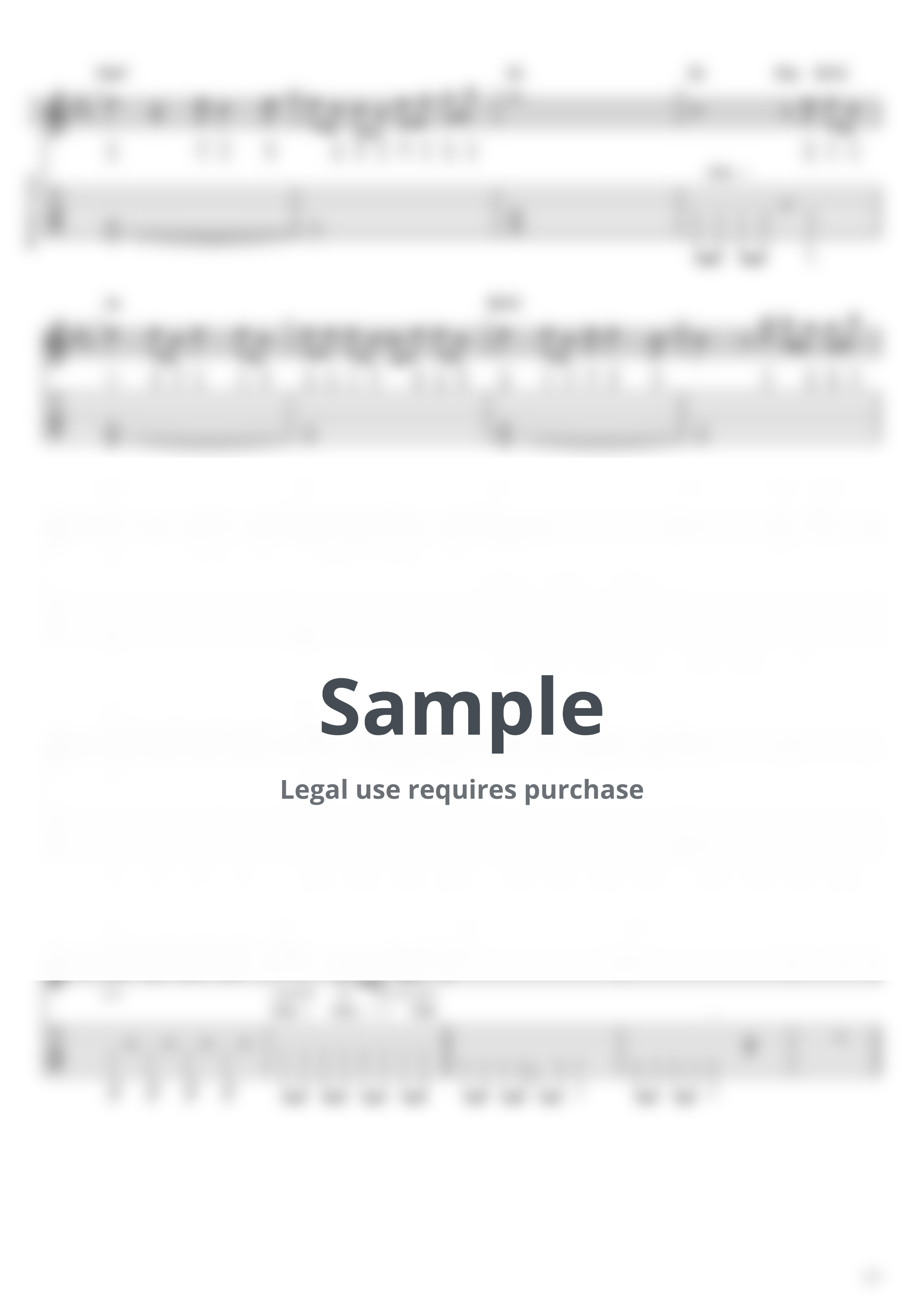 데이식스 - 한 페이지가 될 수 있게 (멜로디/가사/일렉기타/TAB) by 처루니 기타