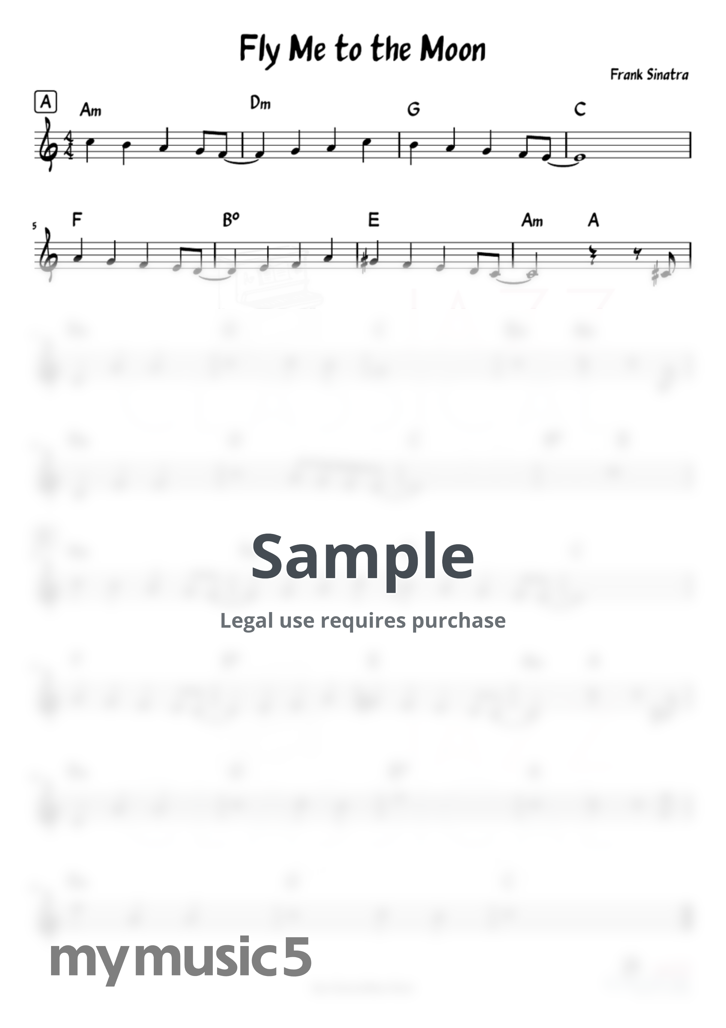 Frank Sinatra - Fly Me to the Moon by Jazz Classical Music Studio