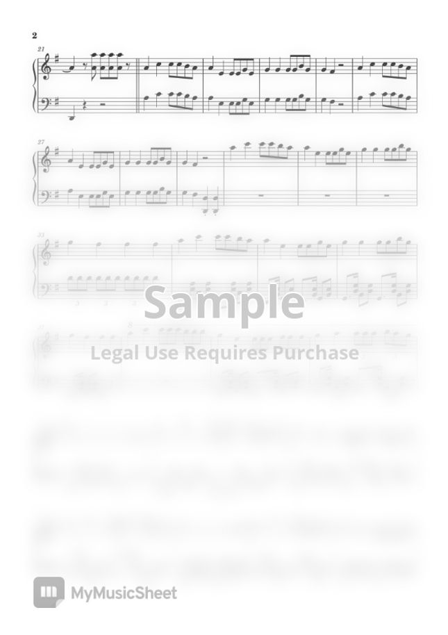 Farruko Pepas by Piano Impression Sheet Music