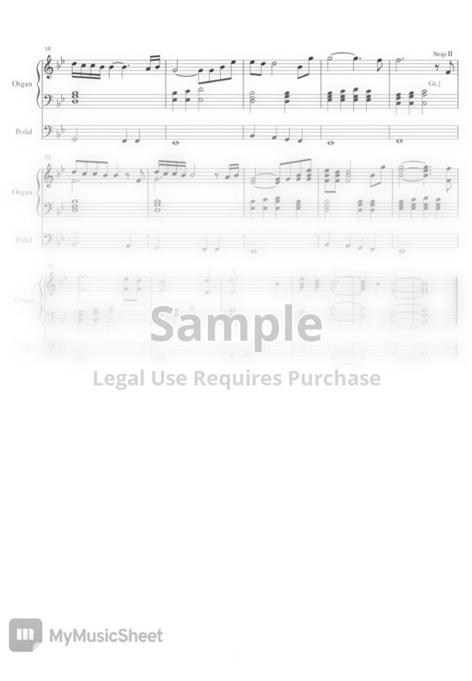 Ennio Morricone Gabriel’s Oboe(The Mission OST) 楽譜 by Blessing Memory