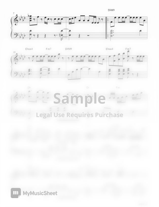 BTS Butter by SangSangPiano Sheet Music