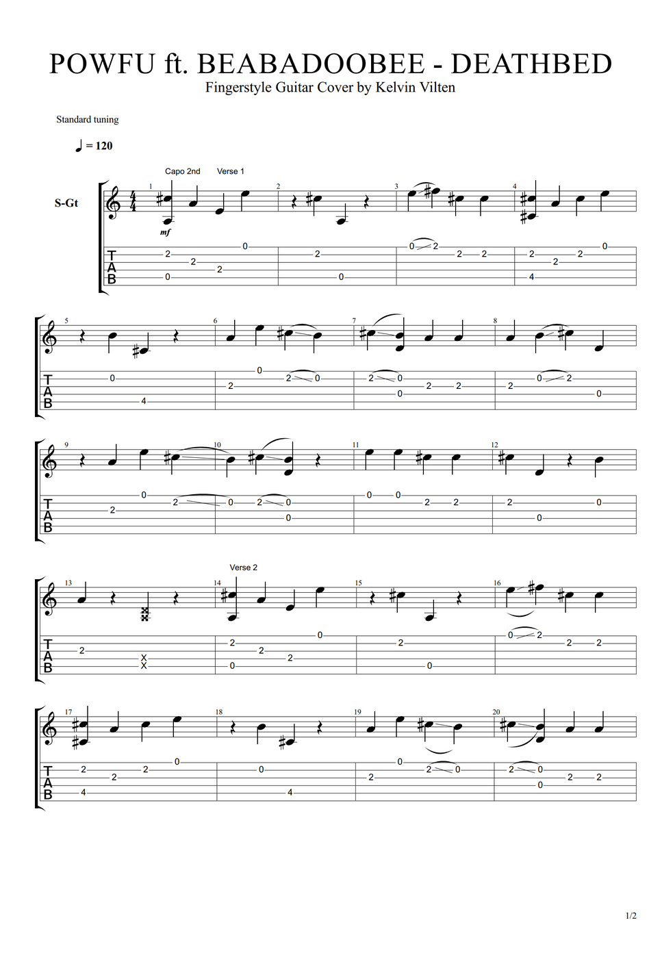 Powfu ft. beabadoobee Death bed (coffee for your head) by Kelvin