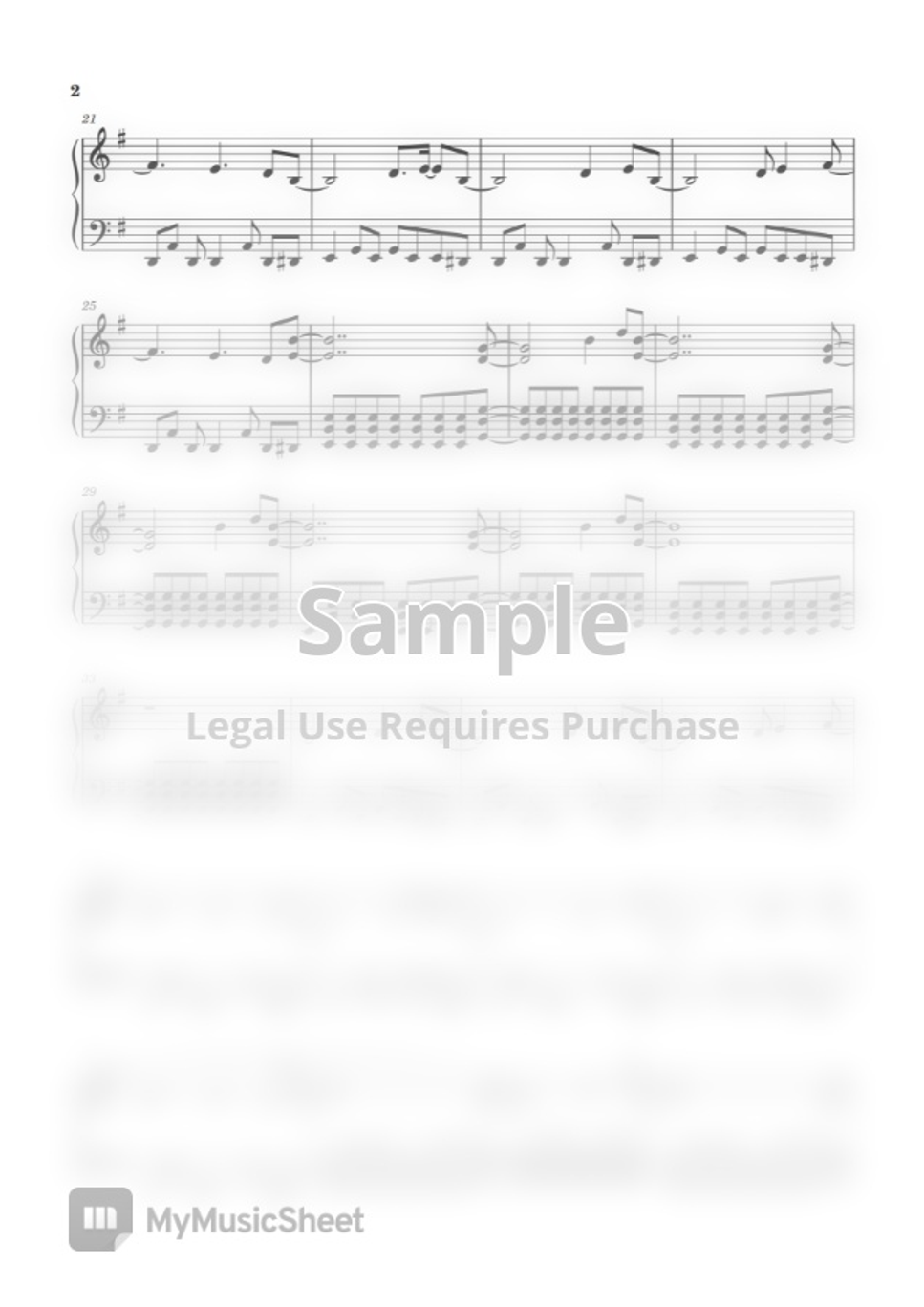 Nirvana Come As You Are by Piano Go Life 악보